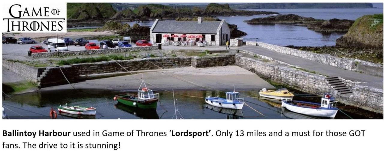 Apt3, No 2 Antrim Gardens, Portrush With Seaview Bagian luar foto